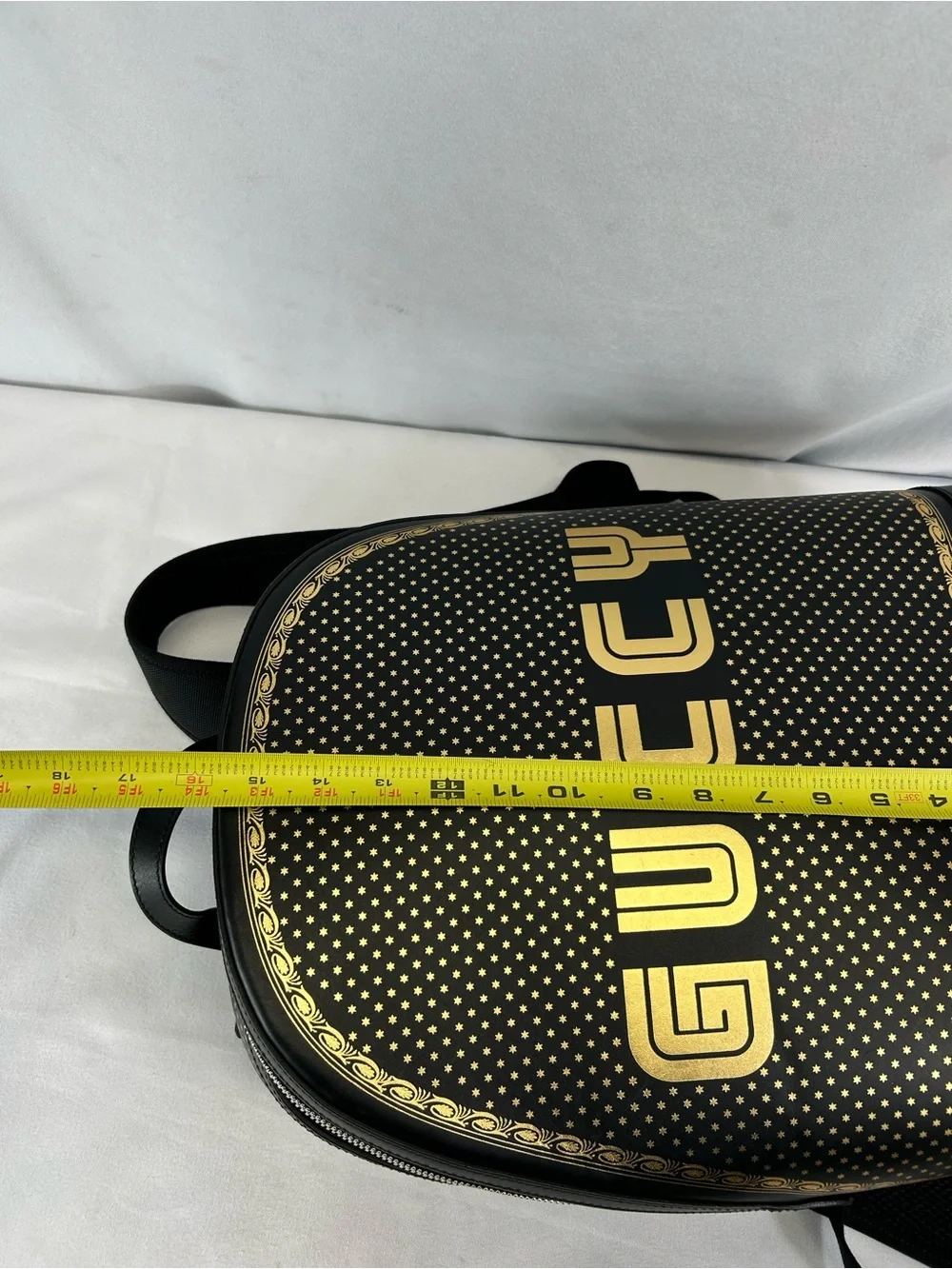 Gucci buffed leather